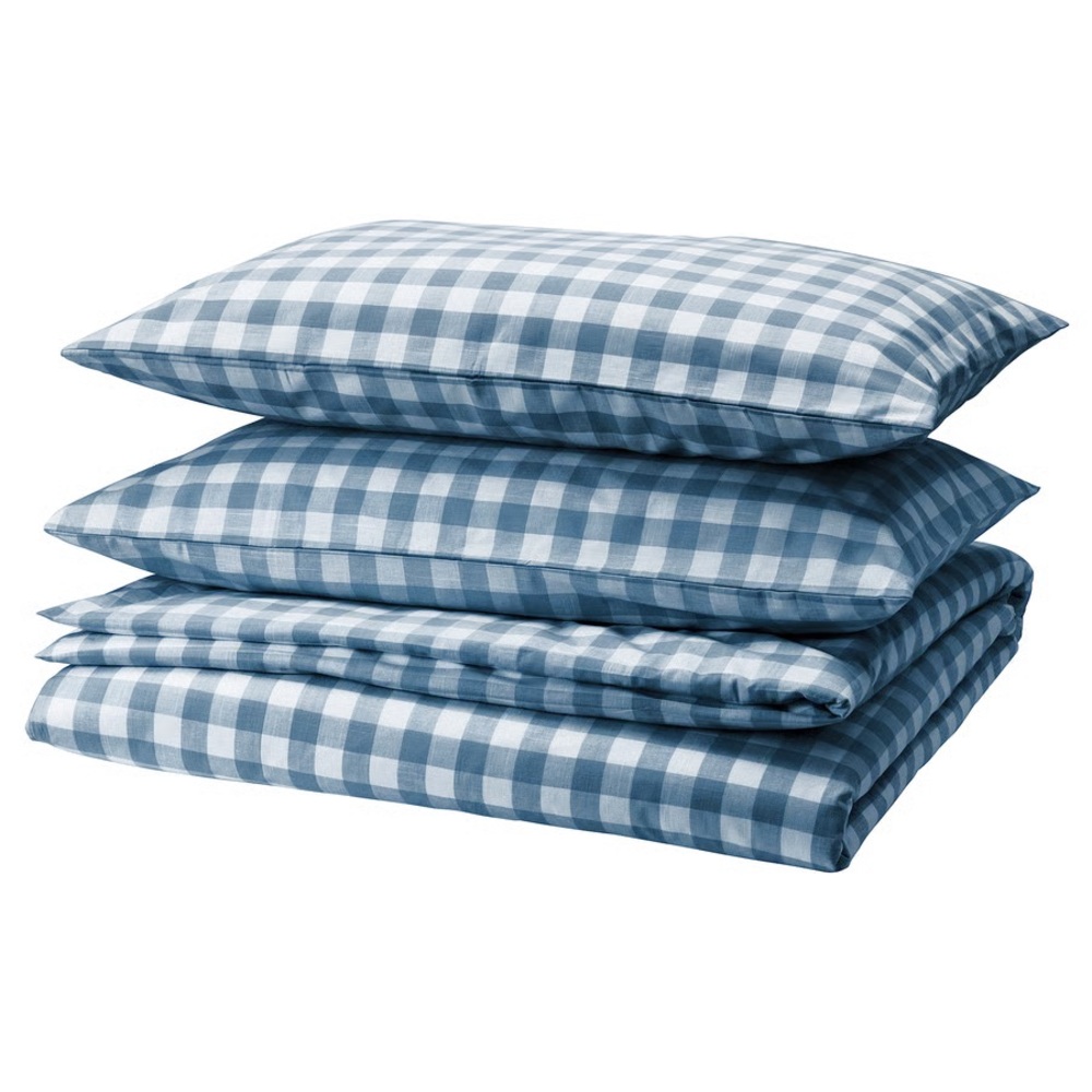 Blue Bedding Set - Pillowcases & Duvet Cover